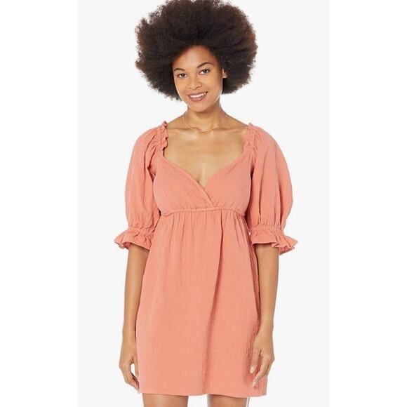 Billabong Perfect Paradise Dress NWT Size M Orange - Picture 1 of 6